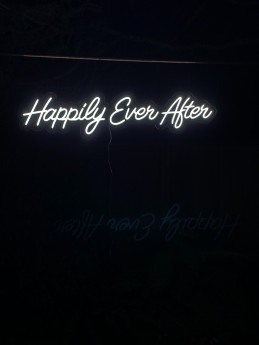 HAPPILY EVER AFTER NEON SIGN