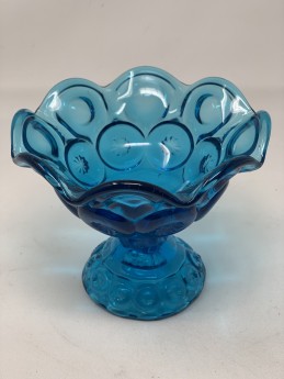 Blue Coin Candy Dish