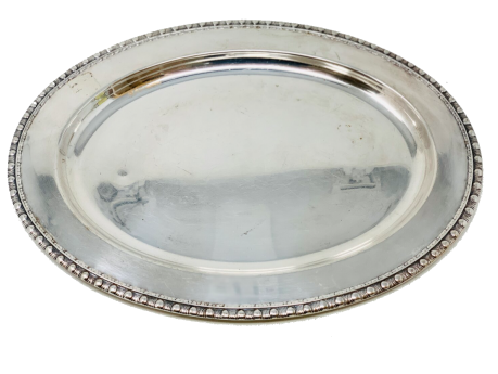 Oval Silver Trays