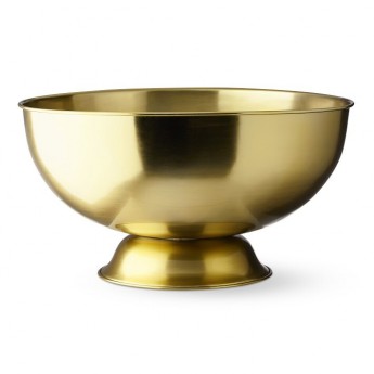BRASS PARTY TUB & TRAY
