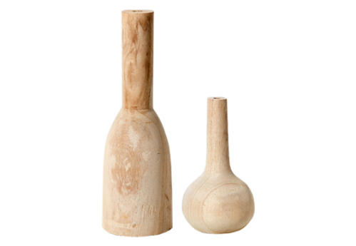 Alder Wood Vases