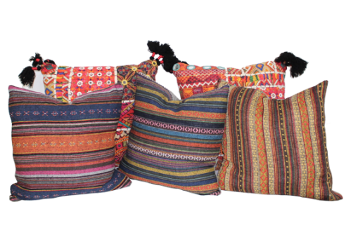 Multi-Colored Pillow Collection