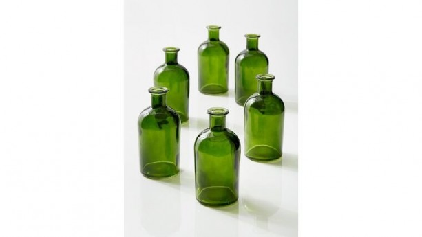 10 Green Bottles Vases