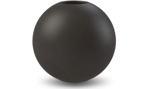 Black Ball Vase