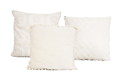 Shades of Ivory Pillows