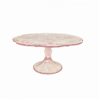 Pink Rose Thistle Cake Stand 11