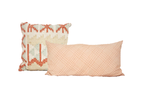 Shades of Coral Pillows