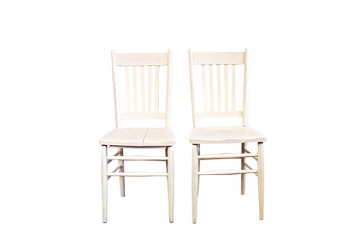 Mixed Farm Chairs- White