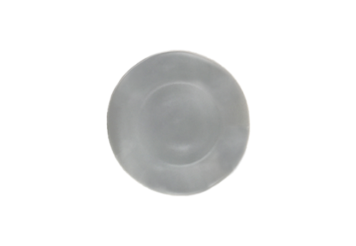 Bread Plate – Stoneware Light Grey Plate – Texas