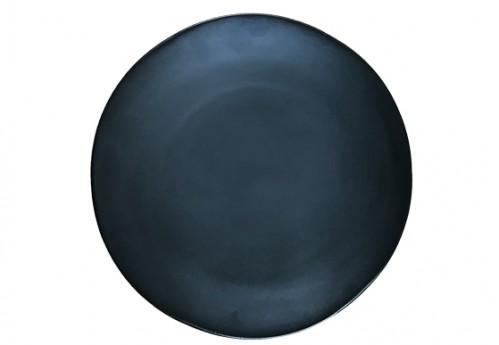 Dinner Plate – Stoneware Charcoal Plate – Texas
