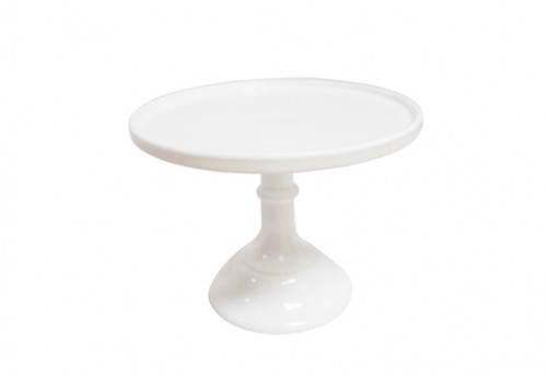 Cake Stands – White Glass – TX