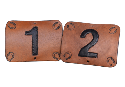 Leather Table Numbers
