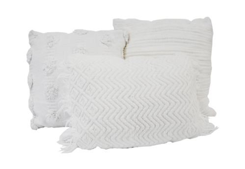 Throw Pillows – White