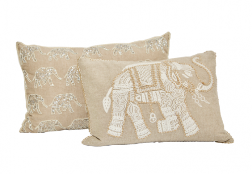 Elephant Pattern Pillows