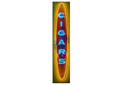 Neon ‘Cigars’ Sign
