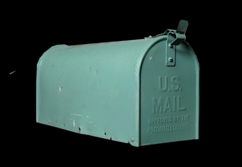 Mailbox- Aqua