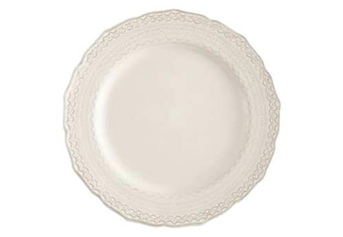 Dinner Plate – Ivory Lace