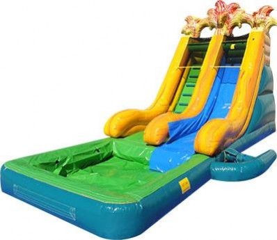 Volcano N’ Fire Slide with Detachable Pool
