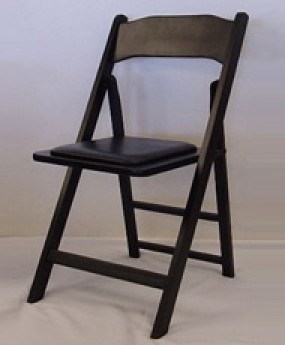 Resin Folding Chair Black