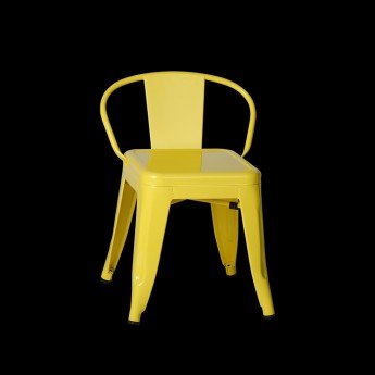 YELLOW PETITE CAFE CHAIR