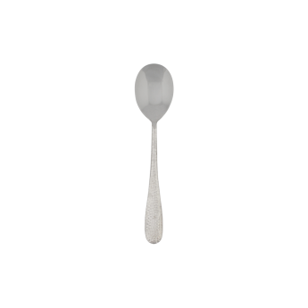 HAMMERED SERVING SPOON 9