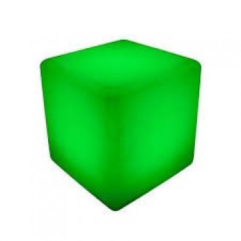 Glow Ottoman Cube (Changes to any color)