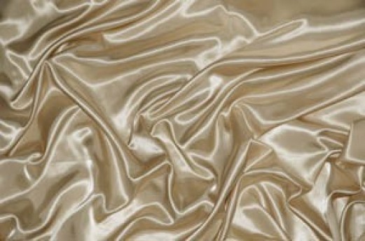 Champagne Satin Draping -10' Wide, 7'-10' High