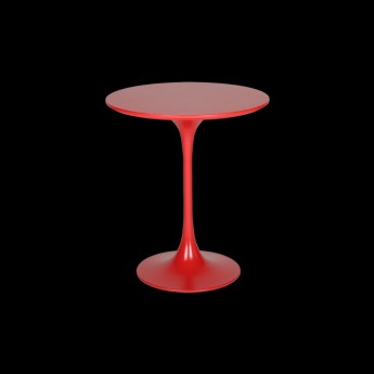 RED METROPOLITAN SIDE TABLE