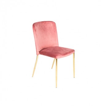 SINATRA CHAIR-Dusty Rose & Gold