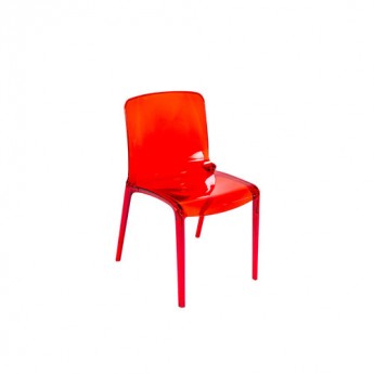 BRUNO CHAIR-Red Acrylic