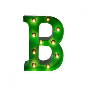 MARQUEE LETTER - B - GREEN
