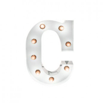 MARQUEE LETTER - C - WHITE