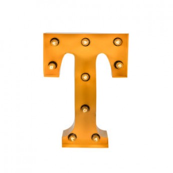 MARQUEE LETTER - T - GOLD