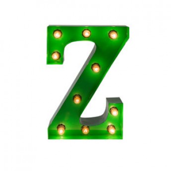 MARQUEE LETTER - Z - GREEN