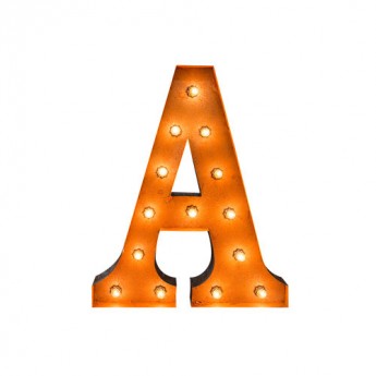MARQUEE LETTER - A