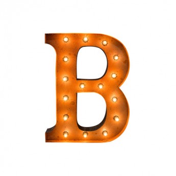MARQUEE LETTER - B