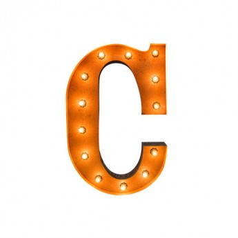 MARQUEE LETTER - C