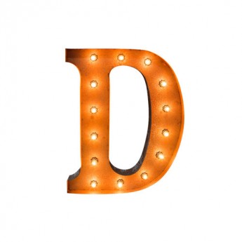 MARQUEE LETTER - D