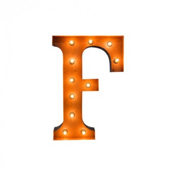MARQUEE LETTER - F
