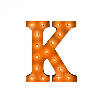 MARQUEE LETTER - K