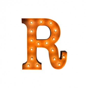 MARQUEE LETTER - R