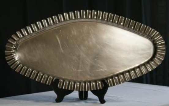 Stainless Oblong Scallop Tray