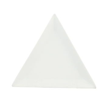 WHITE RIM TRIANGLE PLATE 8