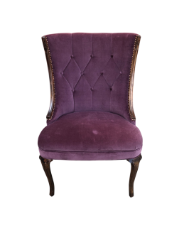 Lynton eggplant chair
