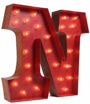 CARNIVAL MARQUEE LETTER 