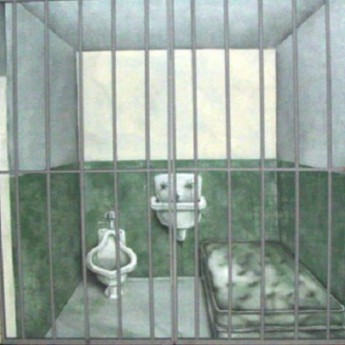 JAIL CELL BACKDROP A