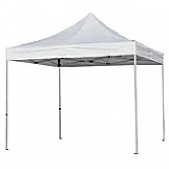 White Pop-up Canopy 10x10- fit 2 6ft tables (we offer with sides)