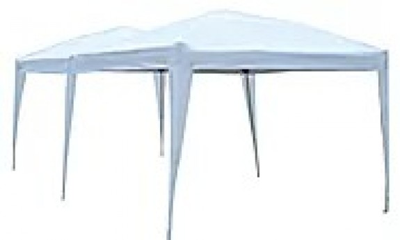 White Pop-pop Canopy 10x20- fit 4 6ft tables (no side)