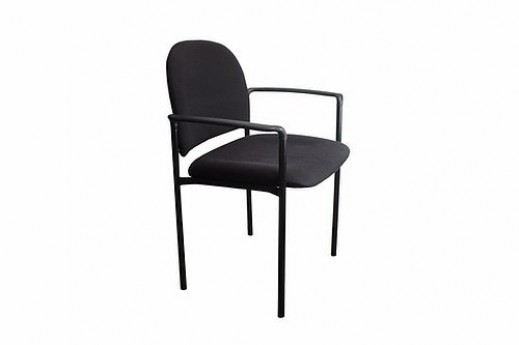 Black Meeting Chair
