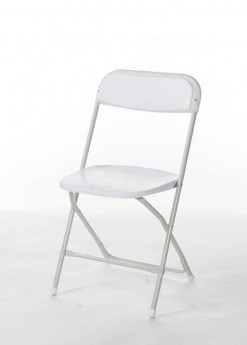 White Samsonite Chair